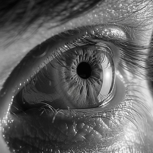 closeup-human-eye-black-white-wi